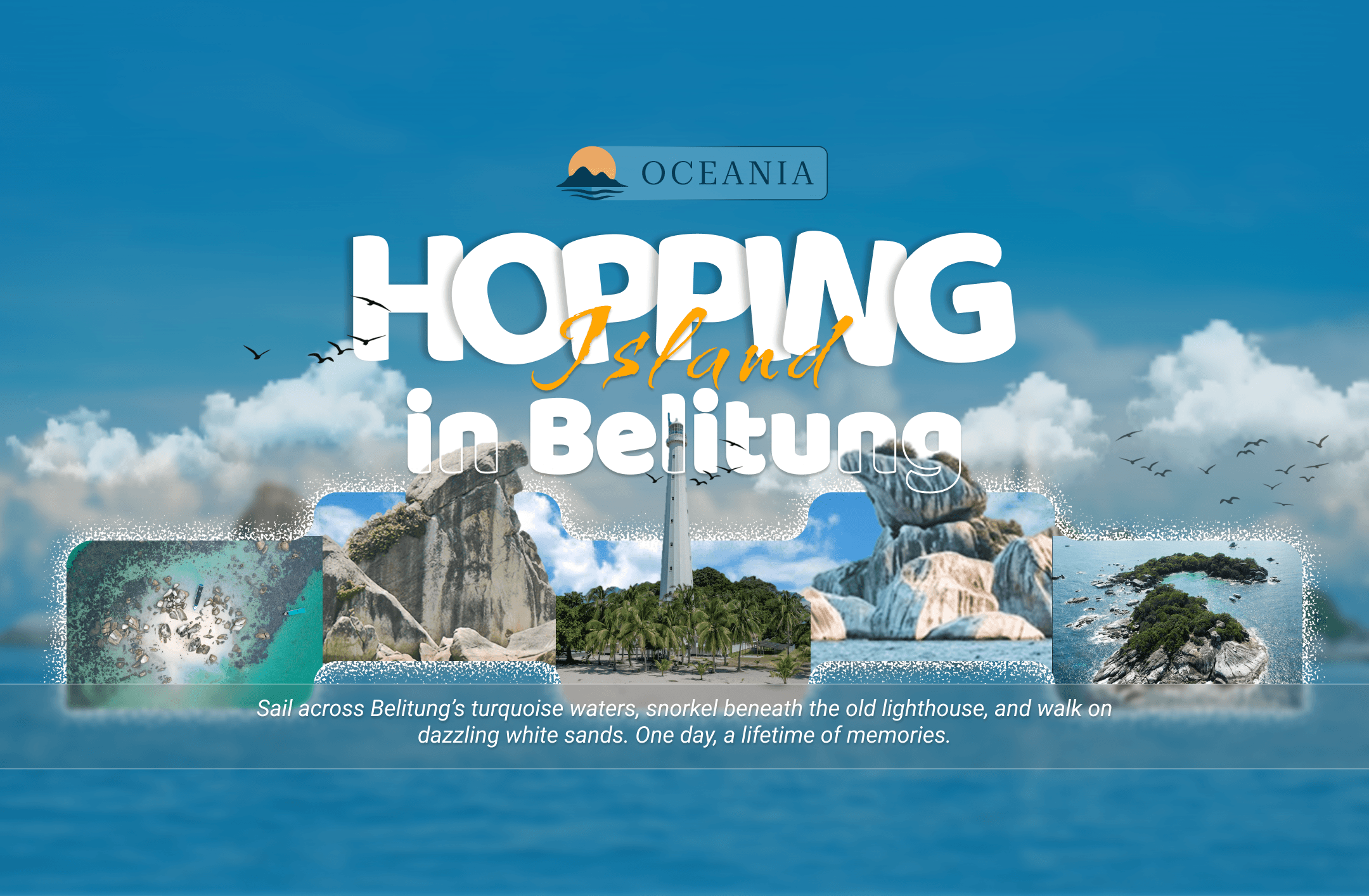 Hopping Island Belitung